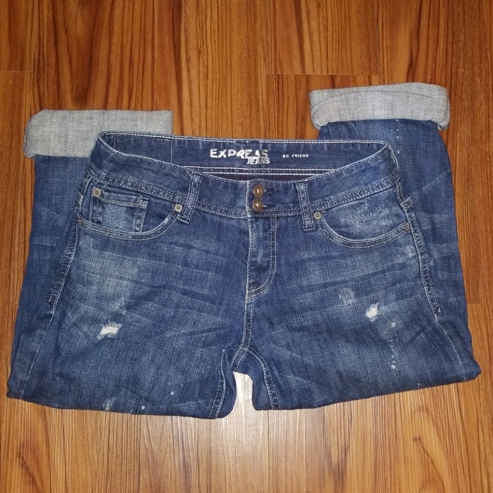 Express Capris Size 2 - Picture 2 of 2